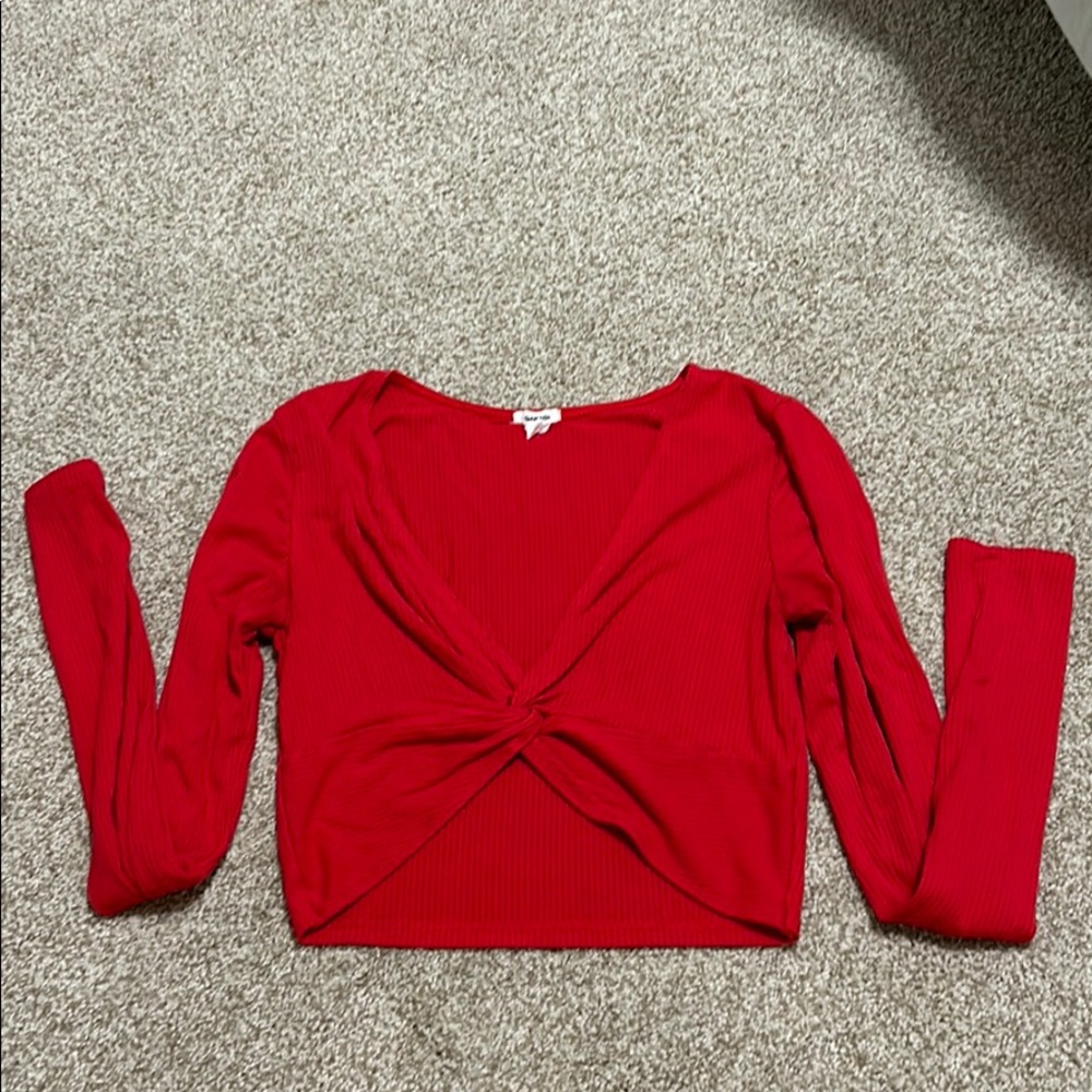 Cropped long sleeve